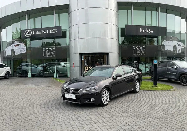 małopolskie Lexus GS cena 99900 przebieg: 141675, rok produkcji 2014 z Kraków